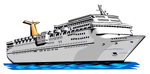 Clip art cruise ships clipartfox