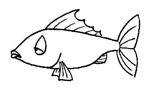 Fish  black and white fish clipart black and white fresh water clipartfest
