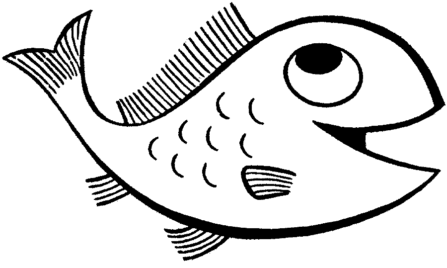 Fish  black and white fishing clipart black and white free images