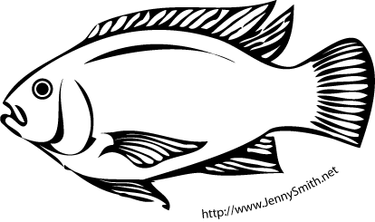 Fish  black and white school of fish clipart black and white