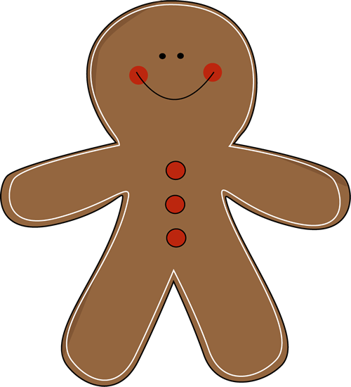 Free gingerbread man clipart pictures clipartix 2