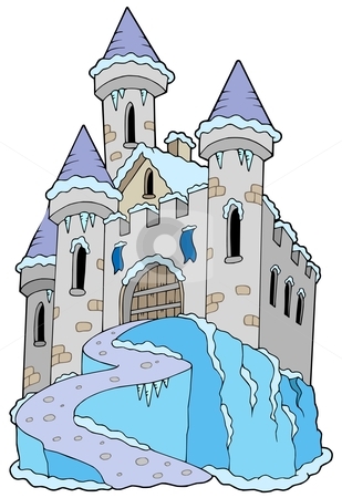 Frozen castle clipart kid