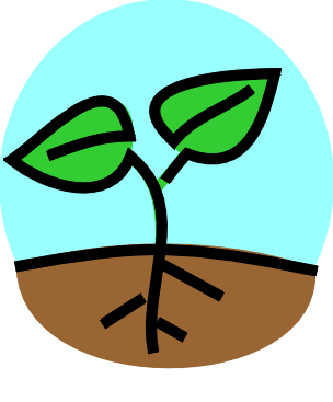 Growing plant clipart free images 4