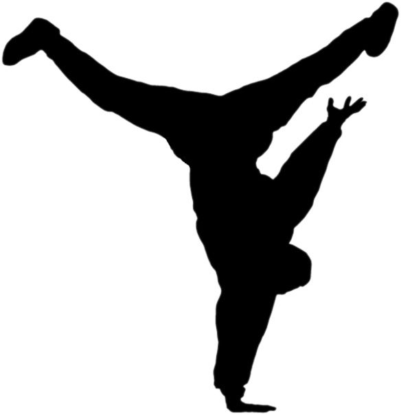 Jazz dancer clipart silhouette free images 3