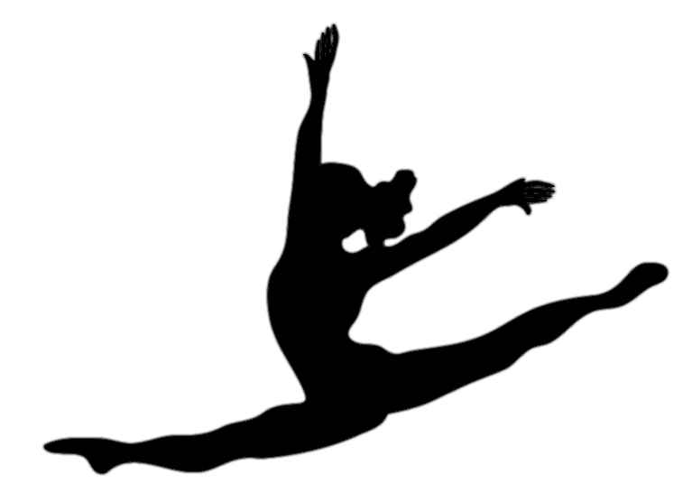 Jazz dancer clipart silhouette free images