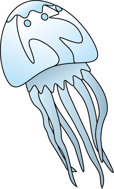 Jellyfish clip art 3