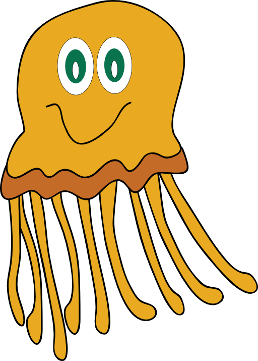 Jellyfish clip art 4