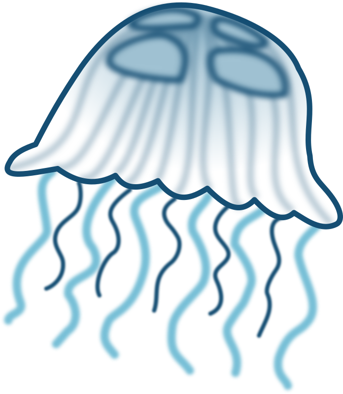 Jellyfish free to use clipart