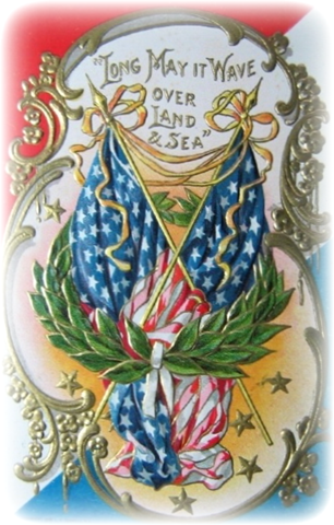 Patriotic free clip art from vintage holiday crafts blog archive