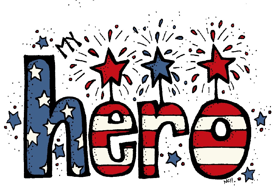 Patriotic thank you clipart kid