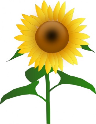 Sunflower clip art free printable clipart 2