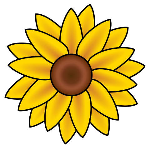Sunflower clip art free printable clipart 3