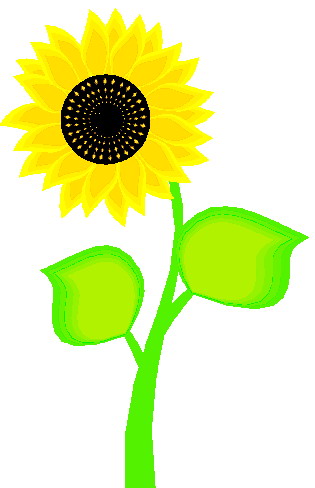 Sunflower clip art free printable clipart 7