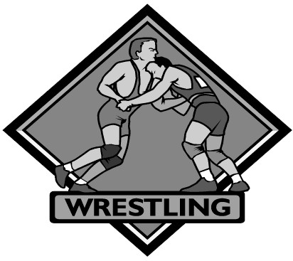 High school wrestling clipart kid 2