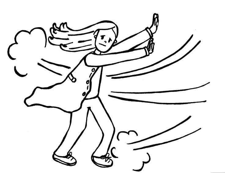 Images about wind on drawing hair simple line clipart 2