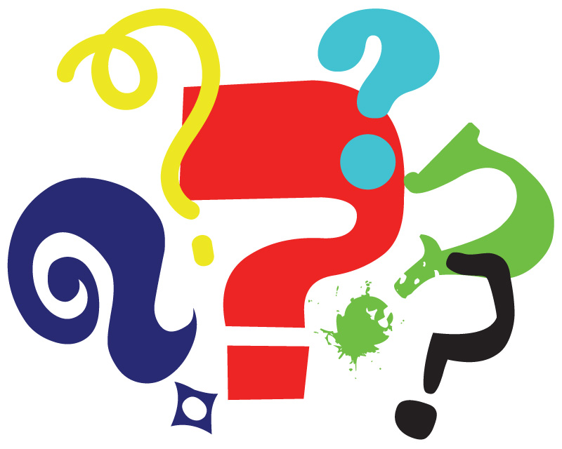 Question marks clipart 3