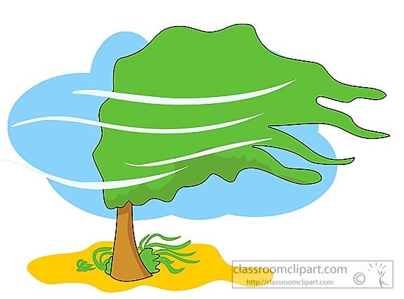 Wind blowing clipart 2