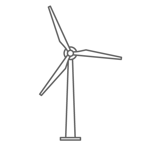 Wind turbine clip art