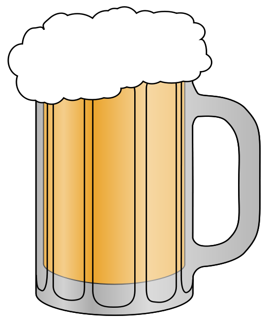 Beer mug clip art 2