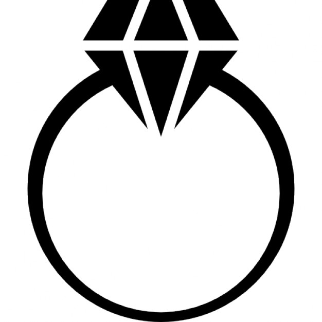 Diamond ring free engagement ring clipart image diamond icons