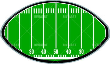 Football field clipart free images