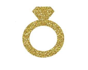 Gold diamond ring clipart free clipartme