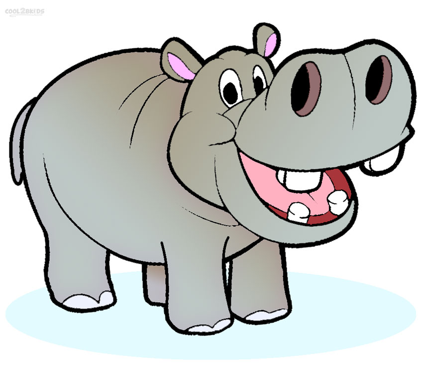 Hippo clipart 2