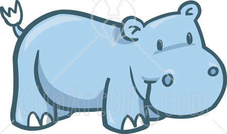 Hippo clipart free images 3