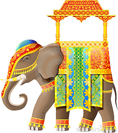 Indian elephant clip art free clipart images 2
