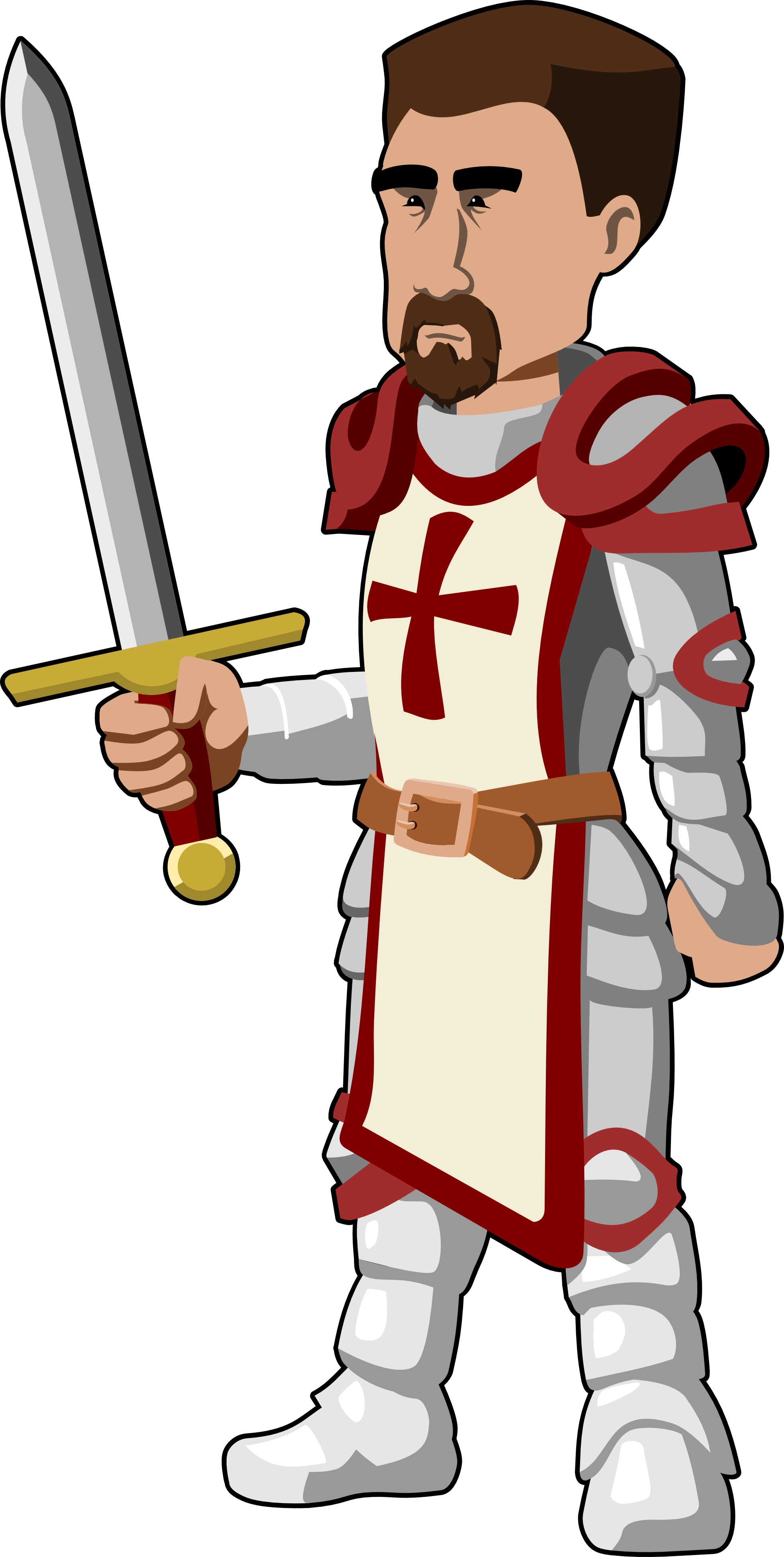 Knight clip art in vector or format free 4