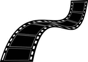 Movie reel film strip clip art at clker vector clipartix