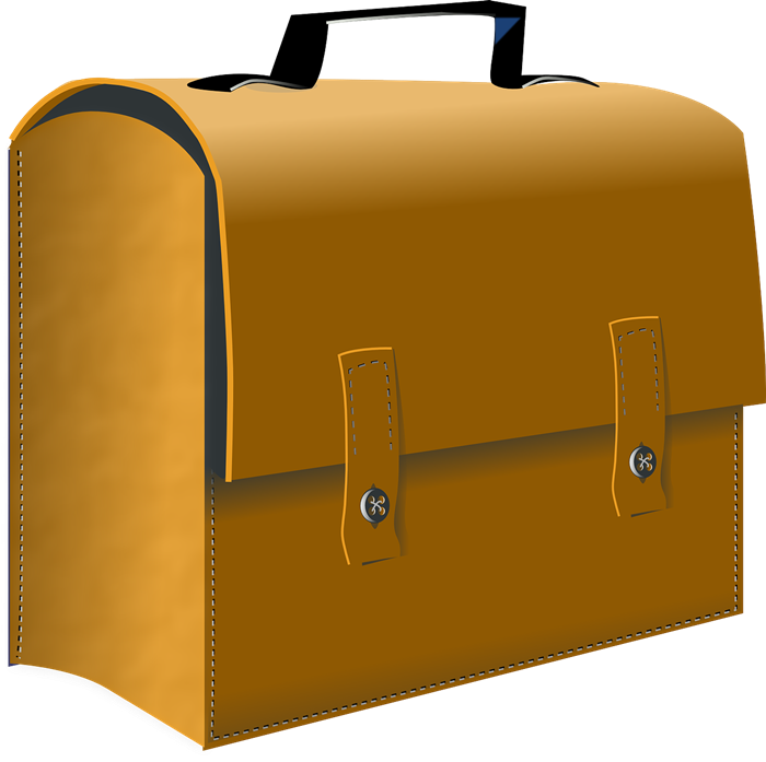 Suitcase free to use cliparts