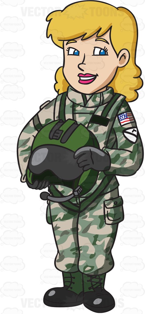 A us army infantry soldier in uniform cartoon clipart products