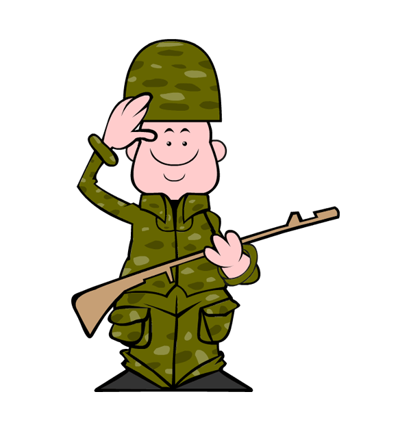 Clipart soldier