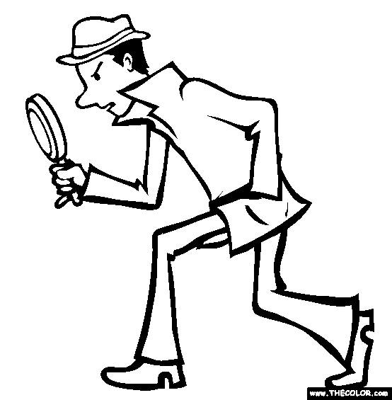 Detective clipart to download