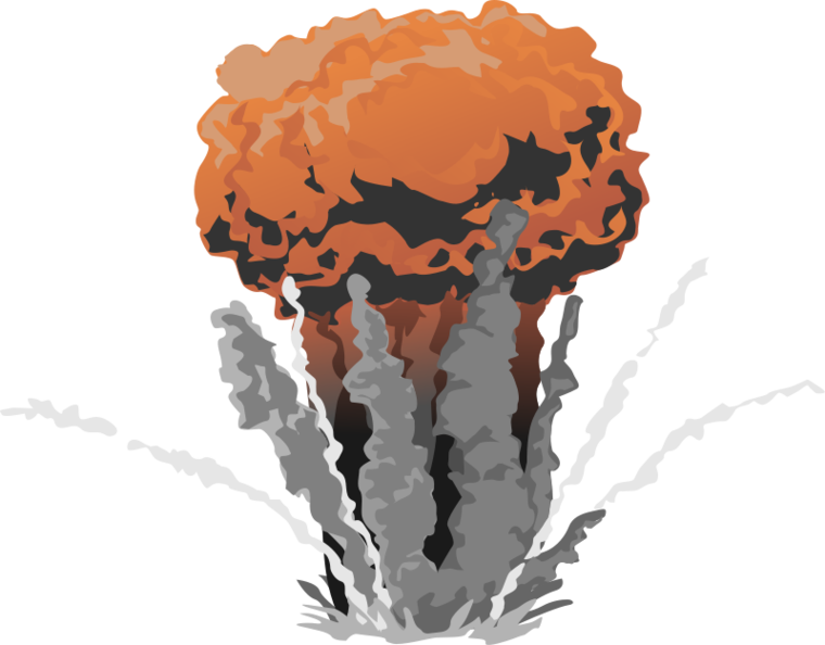 Exploding bomb clip art clipart download 2