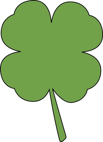 Four leaf clover 8 images about irish baby blessings on cliparts
