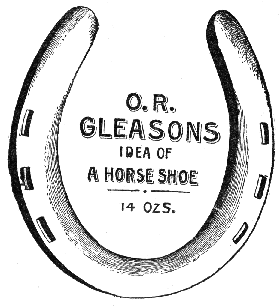 Horseshoe horse shoe clipart etc