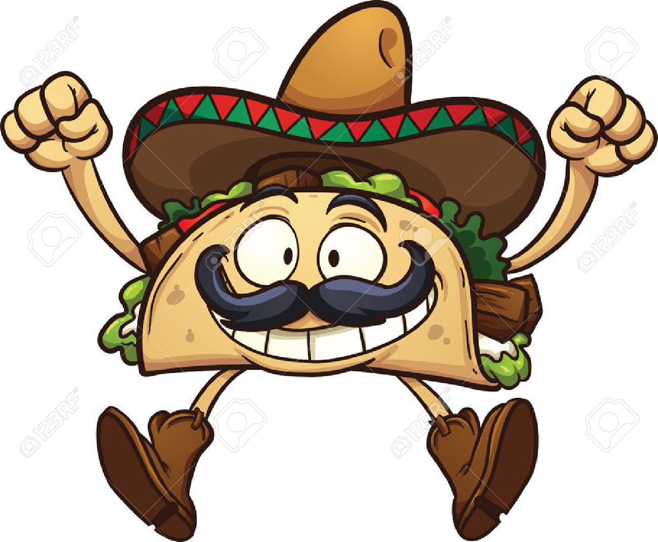 Mexican sombrero clipart 4