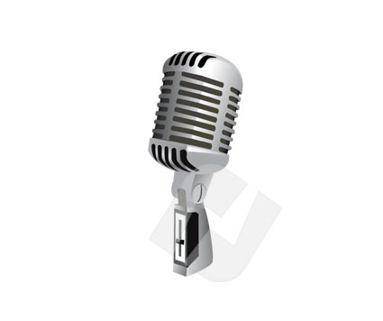 Microphone clipart 3