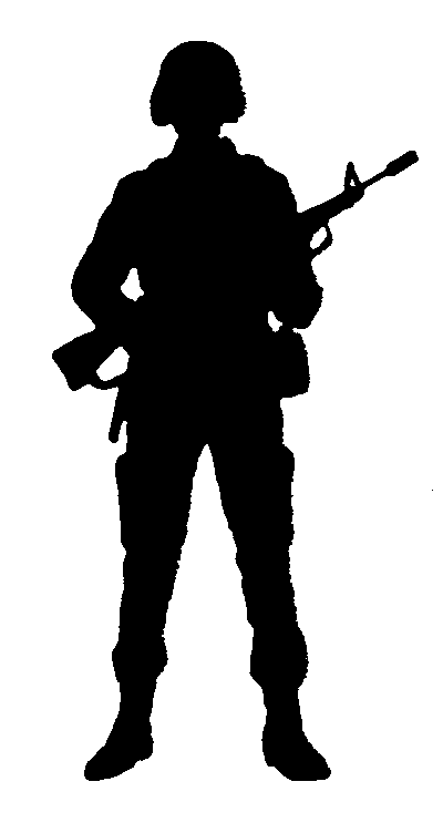 Silhouette soldier download silhouettesilhouette clip art