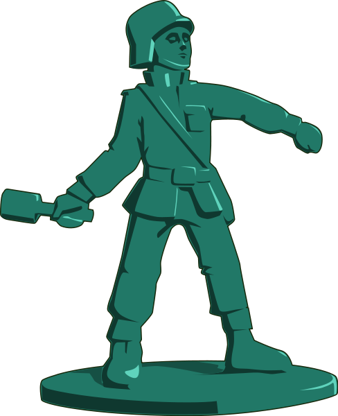 Soldier clip art silhouette free clipart images 4