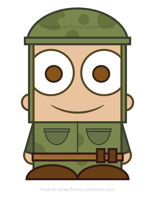 Soldier clipart 5