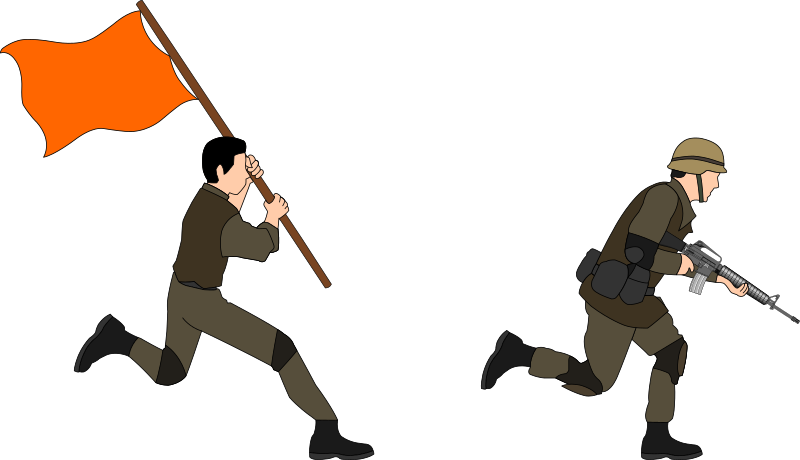 Soldier free to use clip art 4