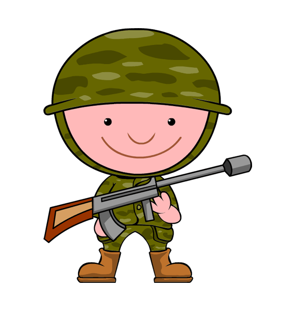 Soldiers clip art free clipart images