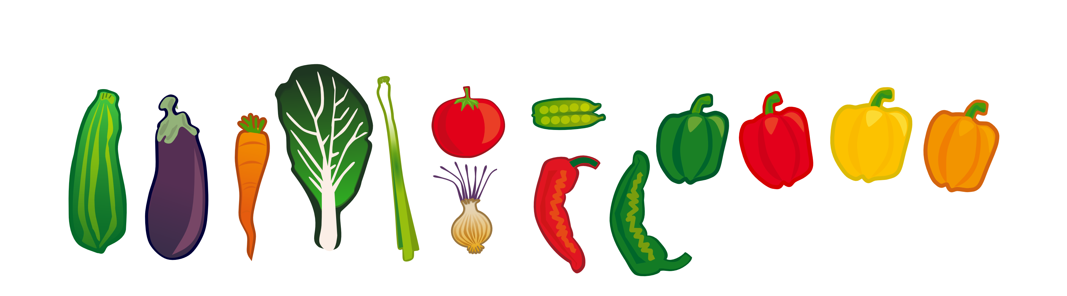 Vegetables clip art 3 clipartix