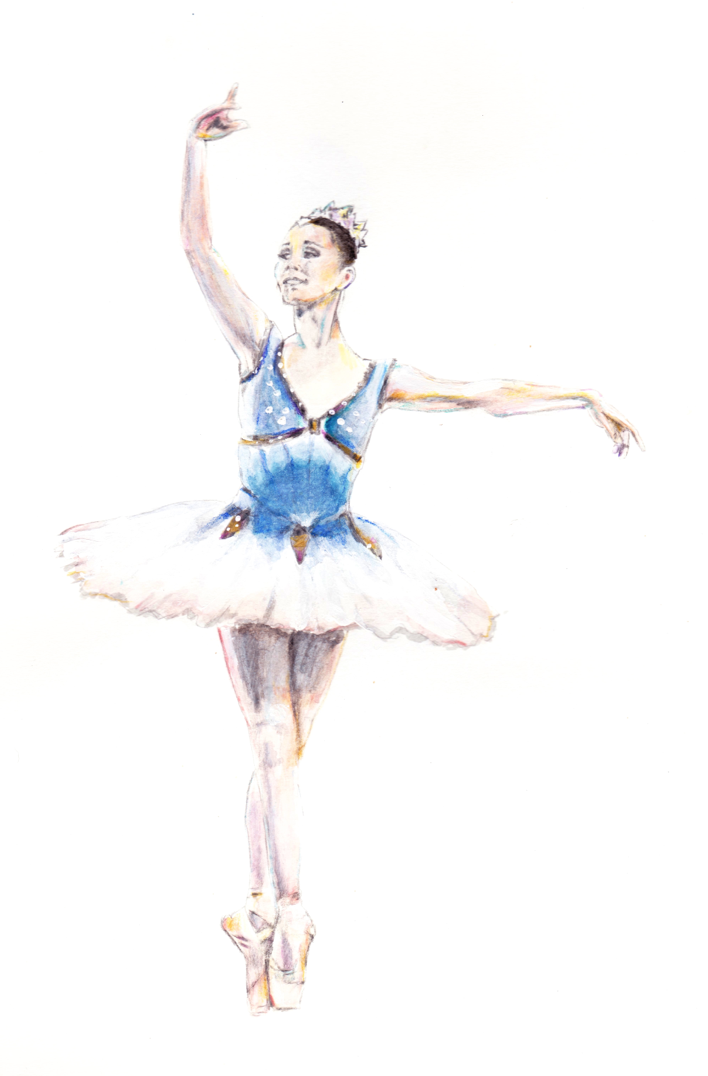 Ballerina clipart the story behind the paintings