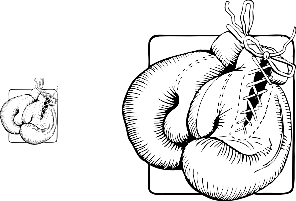 Boxing gloves ing gloves clip art at vector clip art