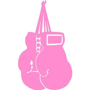 Boxing gloves pink ing gloves clipart
