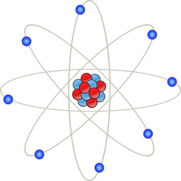 Chemistry atom clipart free images